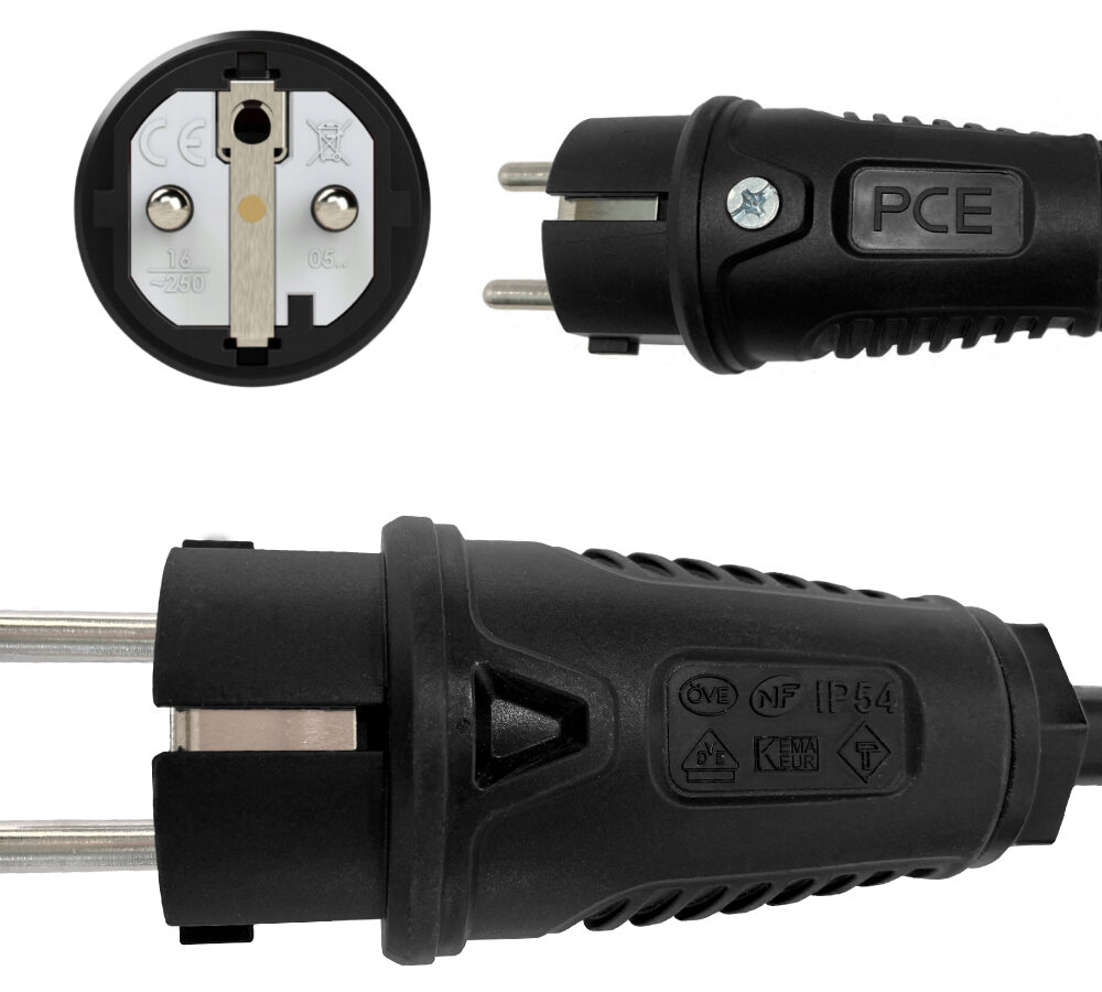 Adapter kampera H07RN-F 3×1,5 CAMPING 25m CEE