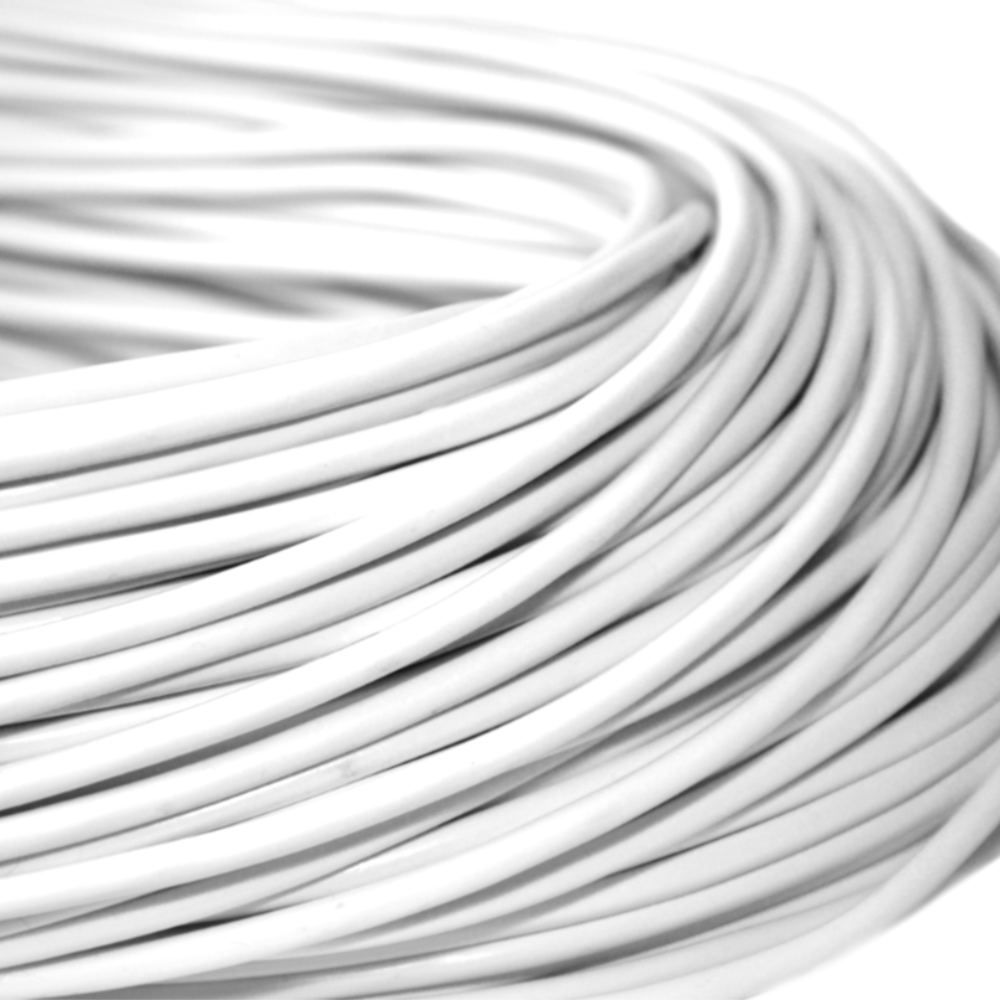 Przewód kabel siłowy biały H05VV-F OWY 5×2,5mm 100m