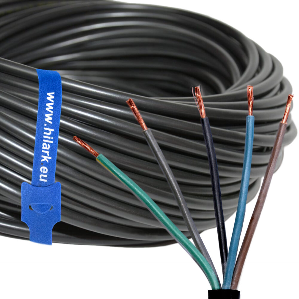 Przewód kabel H05VV-F OWY 5×2,5mm 50m