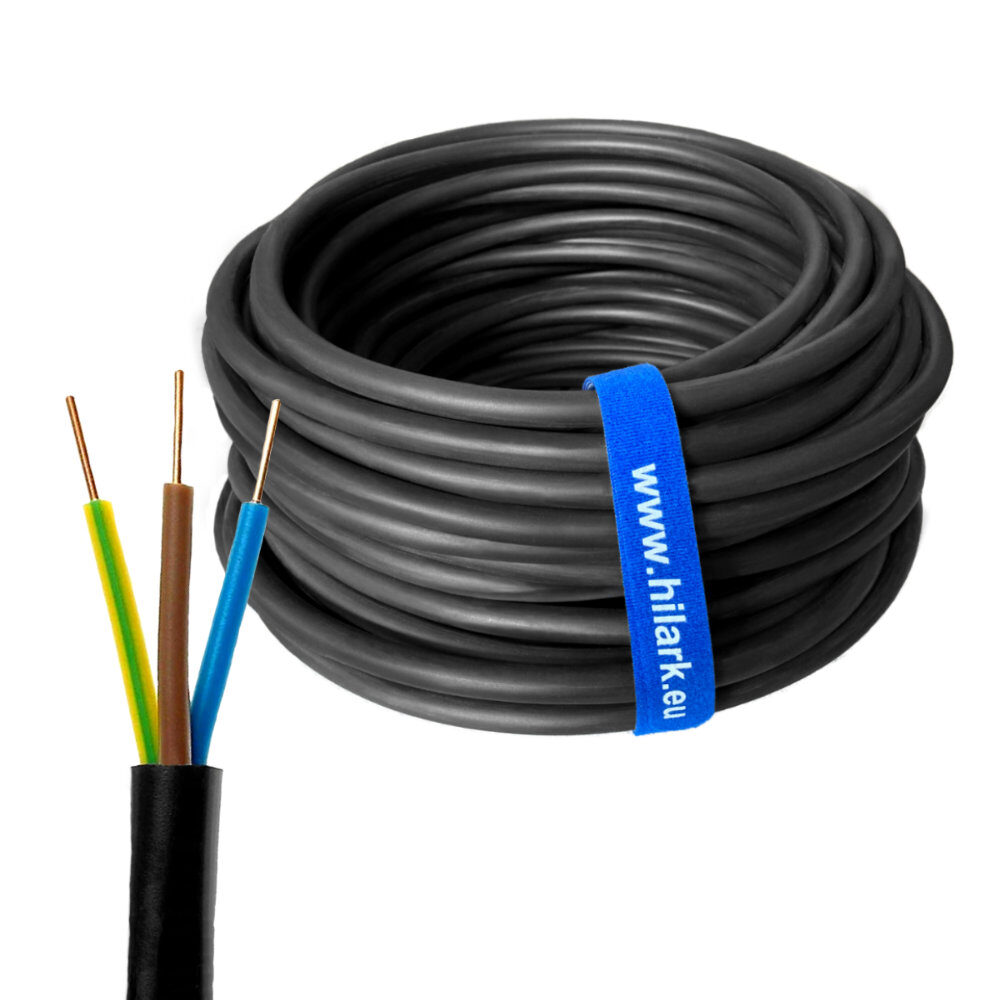 Kabel Przewód ziemny YKY żo 3×1,5mm² 0,6/1kV 150m