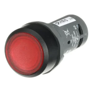 CP1-11R-10 Przycisk Monostabilny Wklęsły 1NO 24V Czerwony