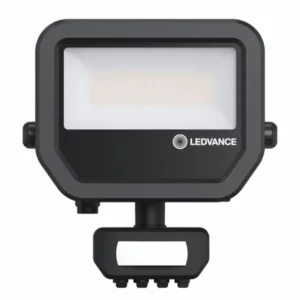 Floodlight Sensor Czarny Oprawa Naświetlacz LED 11W/17W NW 4000K 1600LM/2400LM IP65+ Czujnik Ruchu