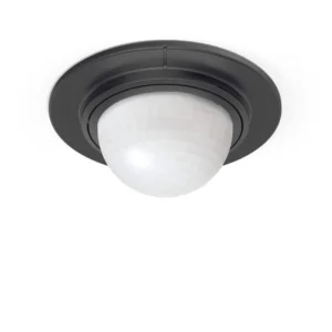 IS 360-1 DE Czarny Czujnik Ruchu PT 360ST 4M 8S-35MIN IP54 1000W 230V AC