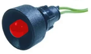 KLP 10R/230V Lampka Sygnalizacyjna 10MM 230V Ac/dc IP20 Czerwony
