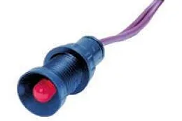 KLP 5R/230V Lampka Sygnalizacyjna 5MM 230V Ac/dc IP20 Czerwony
