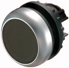 M22-D-S Przycisk z Samopowrotem Płaski IP67 Czarny
