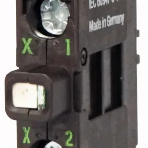 M22-LEDC-G Blok LED 12-30V Ac/dc Montaż do Ścianki Tylnej Zaciski Śrubowe Zielony
