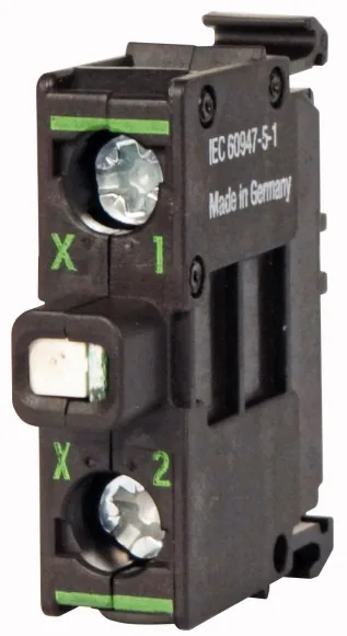 M22-LEDC-R Blok LED 12-30V Ac/dc Montaż do Ścianki Tylnej Zaciski Śrubowe Czerwony