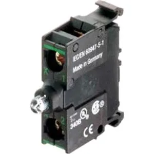 M22-LEDC-W Blok LED 12-30V Ac/dc Montaż do Ścianki Tylnej Zaciski Śrubowe Biały