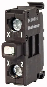 M22-LEDC-W Blok LED 12-30V Ac/dc Montaż do Ścianki Tylnej Zaciski Śrubowe Biały
