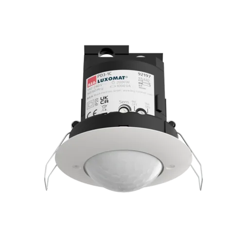 PD3-2000W Biały Czujnik Ruchu/obecności PT Sufitowy PIR 360ST 10M IP20
