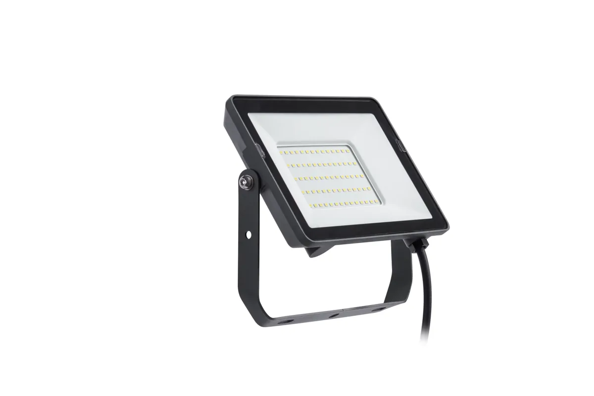 Pila BVP008 Czarny Oprawa Naświetlacz LED 50W 840 NW 4000K 4750LM IP65 IK06 Al/szkło