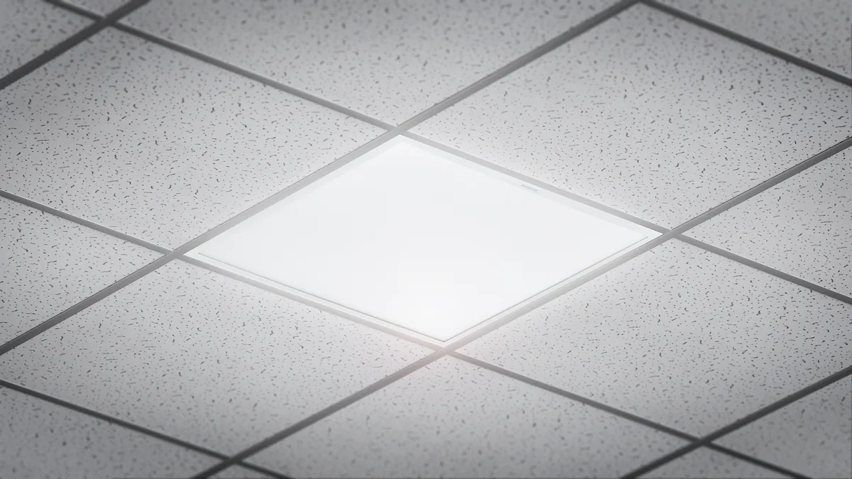 Pila RC007B Biały Oprawa Panel LED PT 40W NW 4000K 4000LM IP20 600X600 LED40S PSU NOC Stal/akryl
