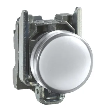 Schneider Electric Harmony XB4 Lampka Sygnalizacyjna z Białą LED 24V, XB4BVB1