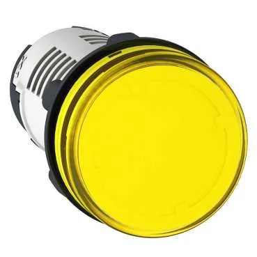 Schneider Electric Harmony XB7 Lampka Sygnalizacyjna Żółta LED 230V, XB7EV05MP
