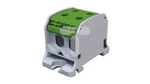 STB 50-2 Złączka Szynowa Gwintowa 2X 6-50MM2 / 4-35MM2 Al/cu 87320 Simblock Zielony