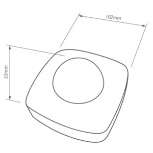 Tomi 3S Biały Czujnik Ruchu NT Sufitowy 360ST 10M 5S-10MIN IP20 230V AC